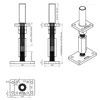 pitzl-nosilec-stebrov-tip-10930-1006-prevlecen-z-zinip-desni-levi-mere