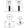 pitzl-nosilec-stebrov-tipa-10529-1090-prevlecen-z-zinip-zaticni-sistem-z-mere