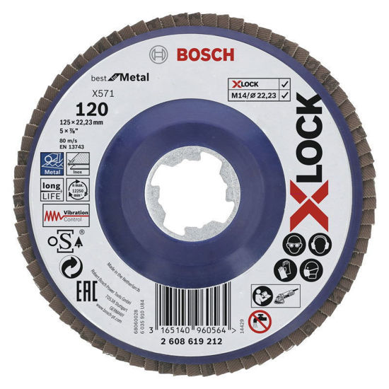 lamelna-brusilna-plosca-bosch-za-kovino-x-lock-ravna-o-125-mm-gran40