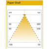 policna-svetilka-paper-shelf-450-mm-crna-diagram